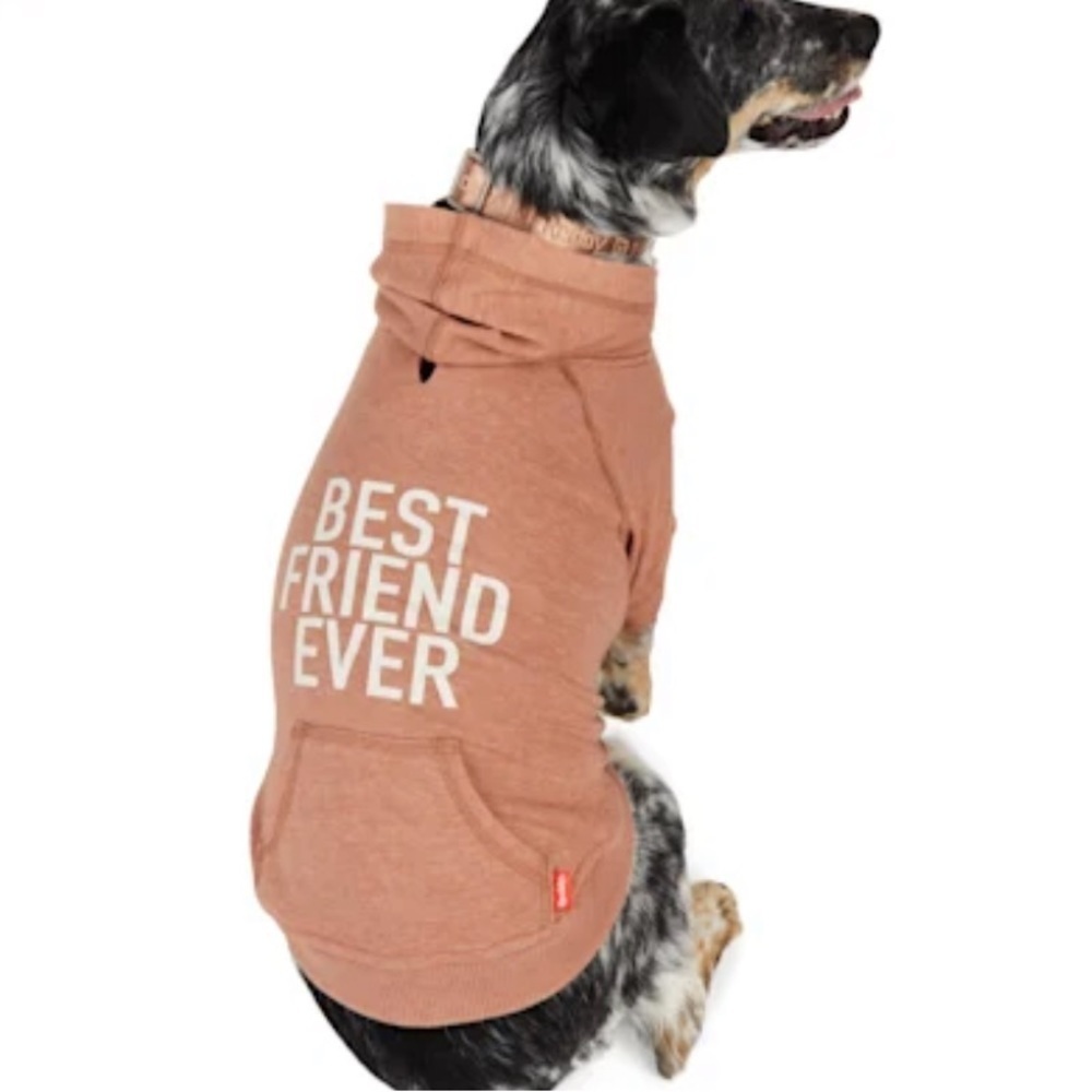 NWT Best Friend Ever Dog Hoodie S